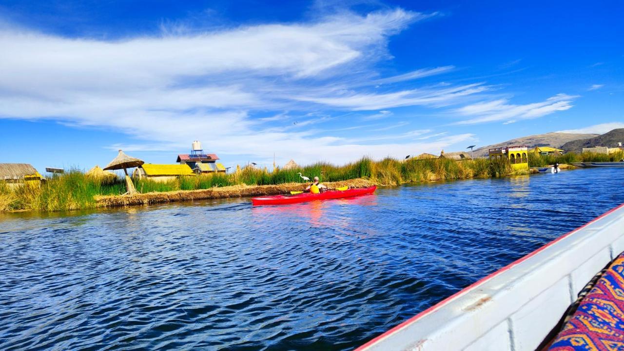 Uros Quechua'S Lodge Titicaca Puno Ngoại thất bức ảnh